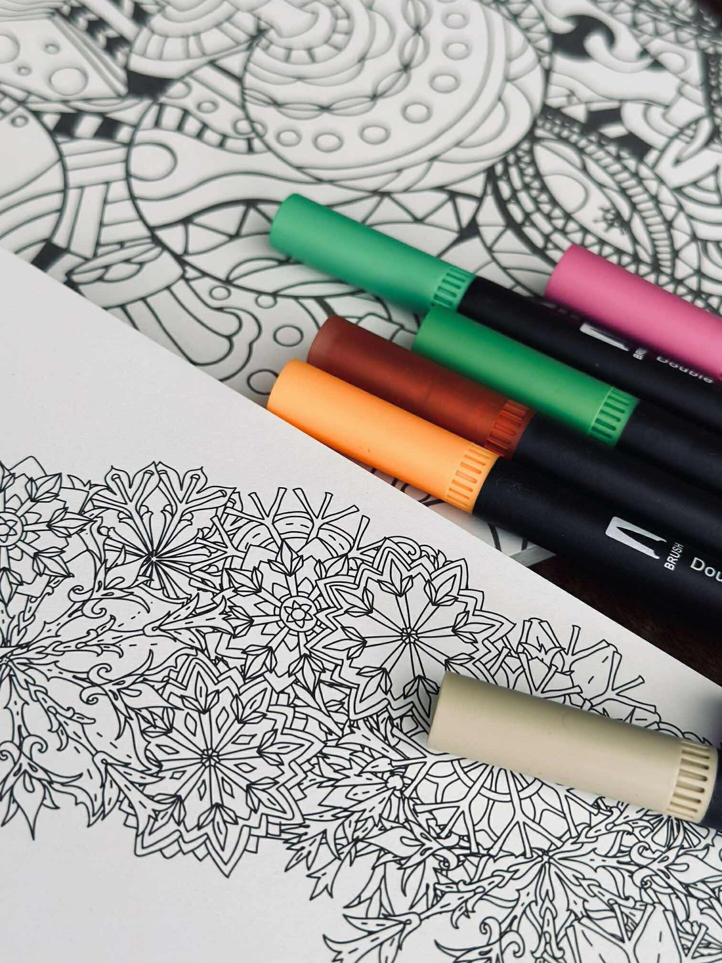 Malebog for voksne - Christmas MIX