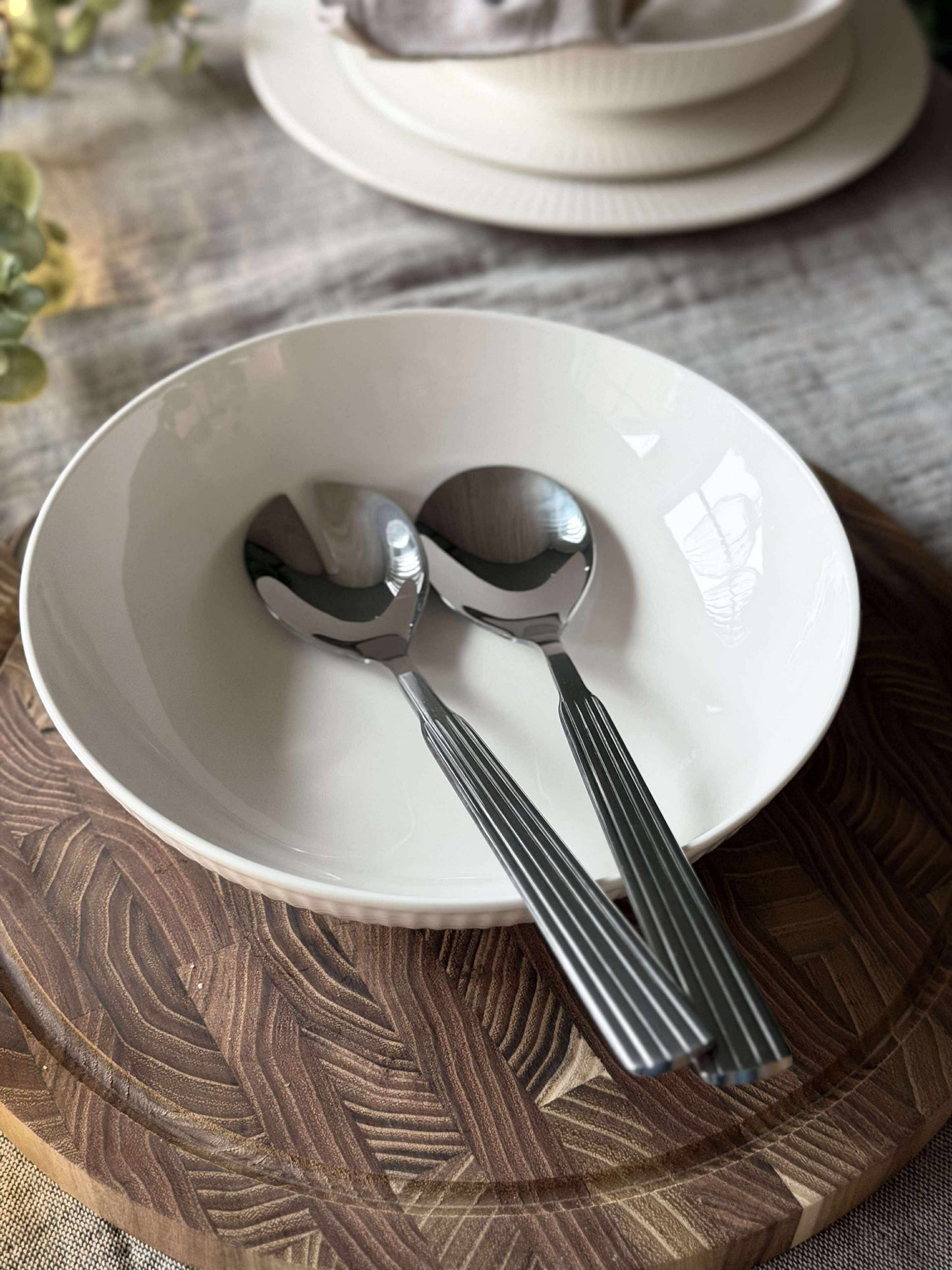 Salatbestik Ester - Rustfrit stål