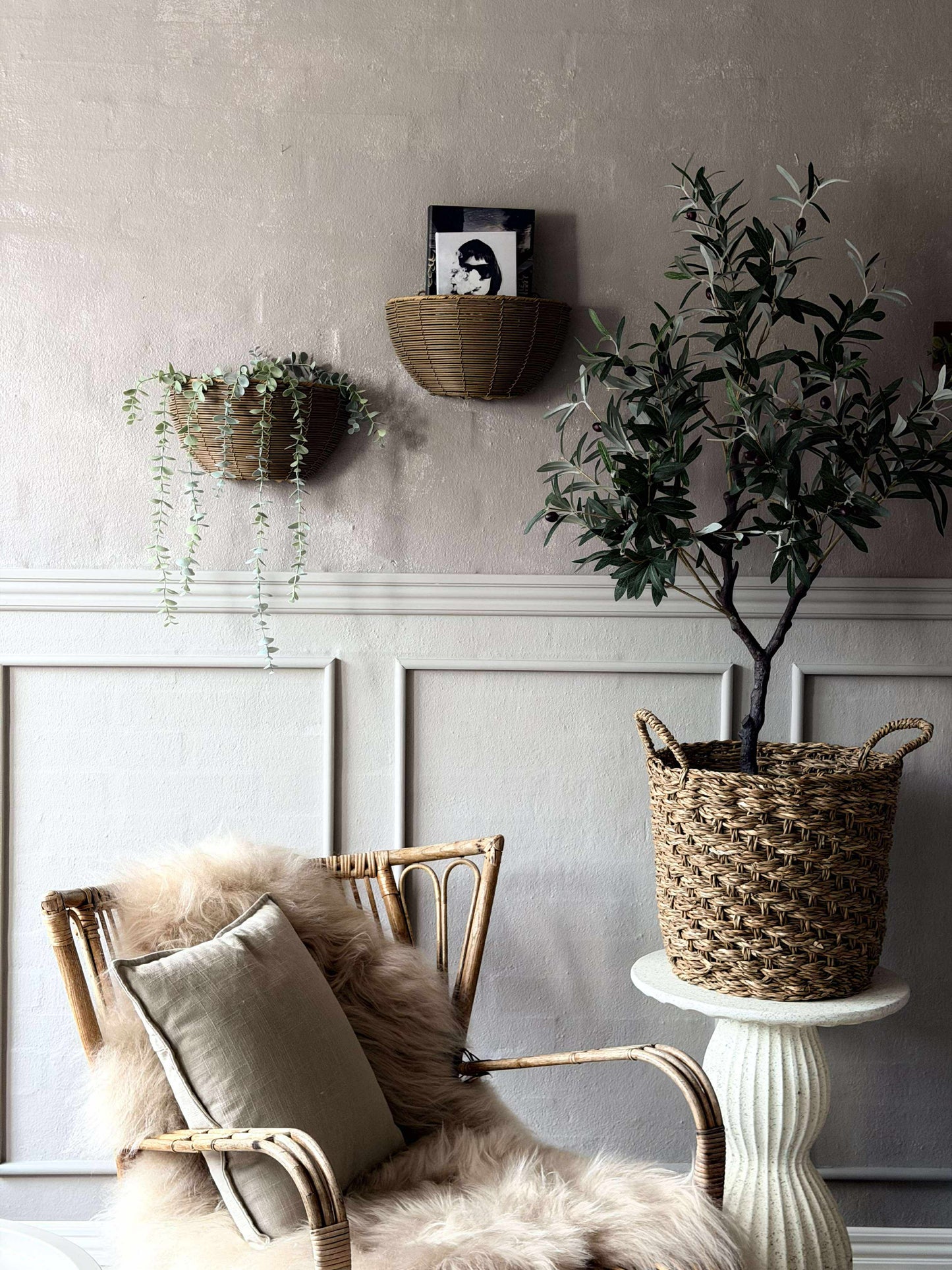 Plantekurv Rattan