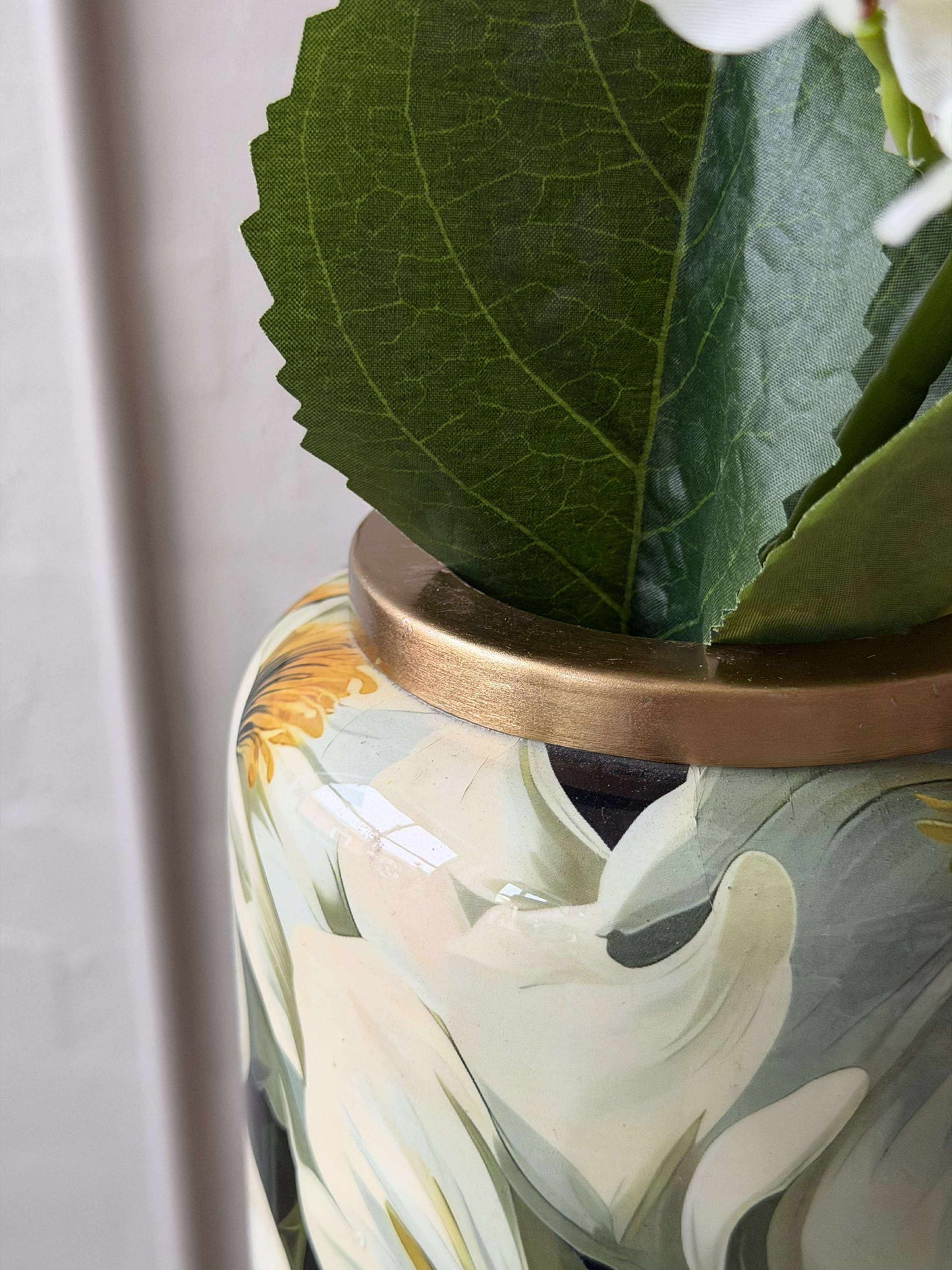 Vase - Flower print 30 cm
