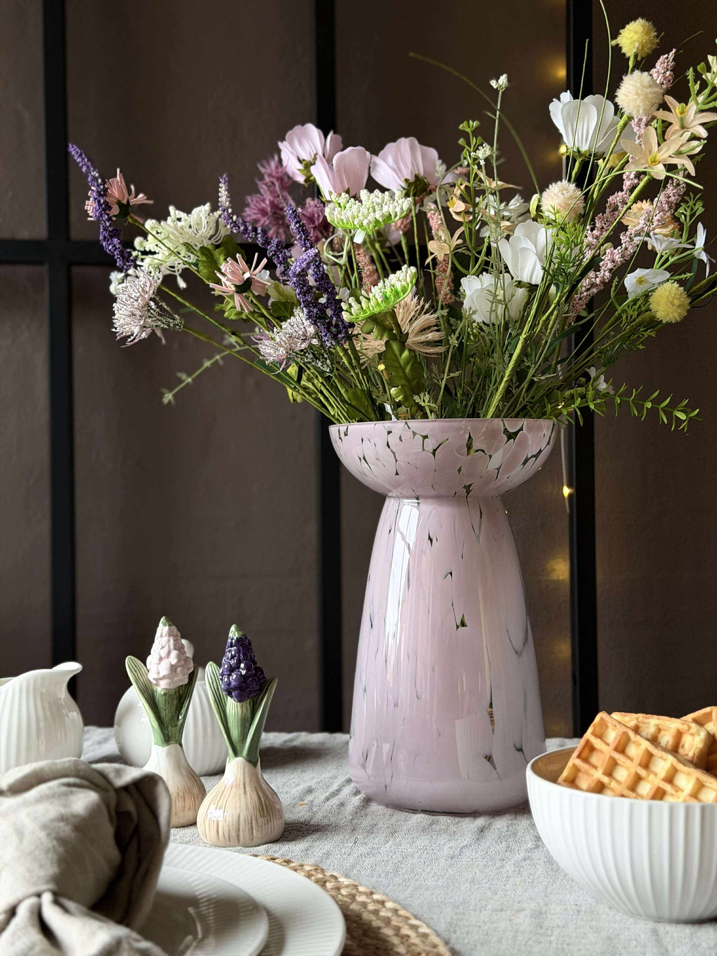 Hyacintvase Milla XL - Rosa
