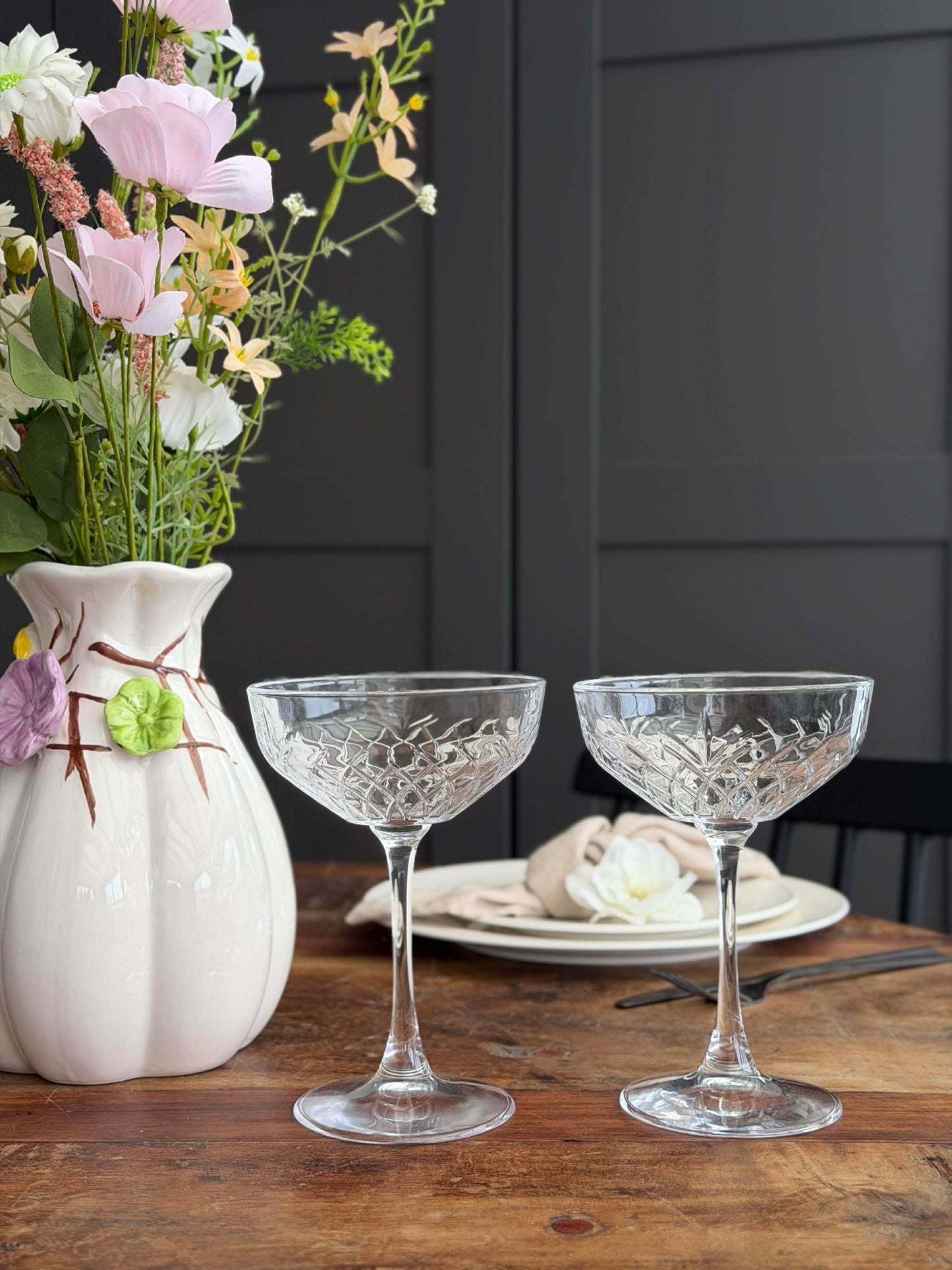 Cocktail glas - 2 stk