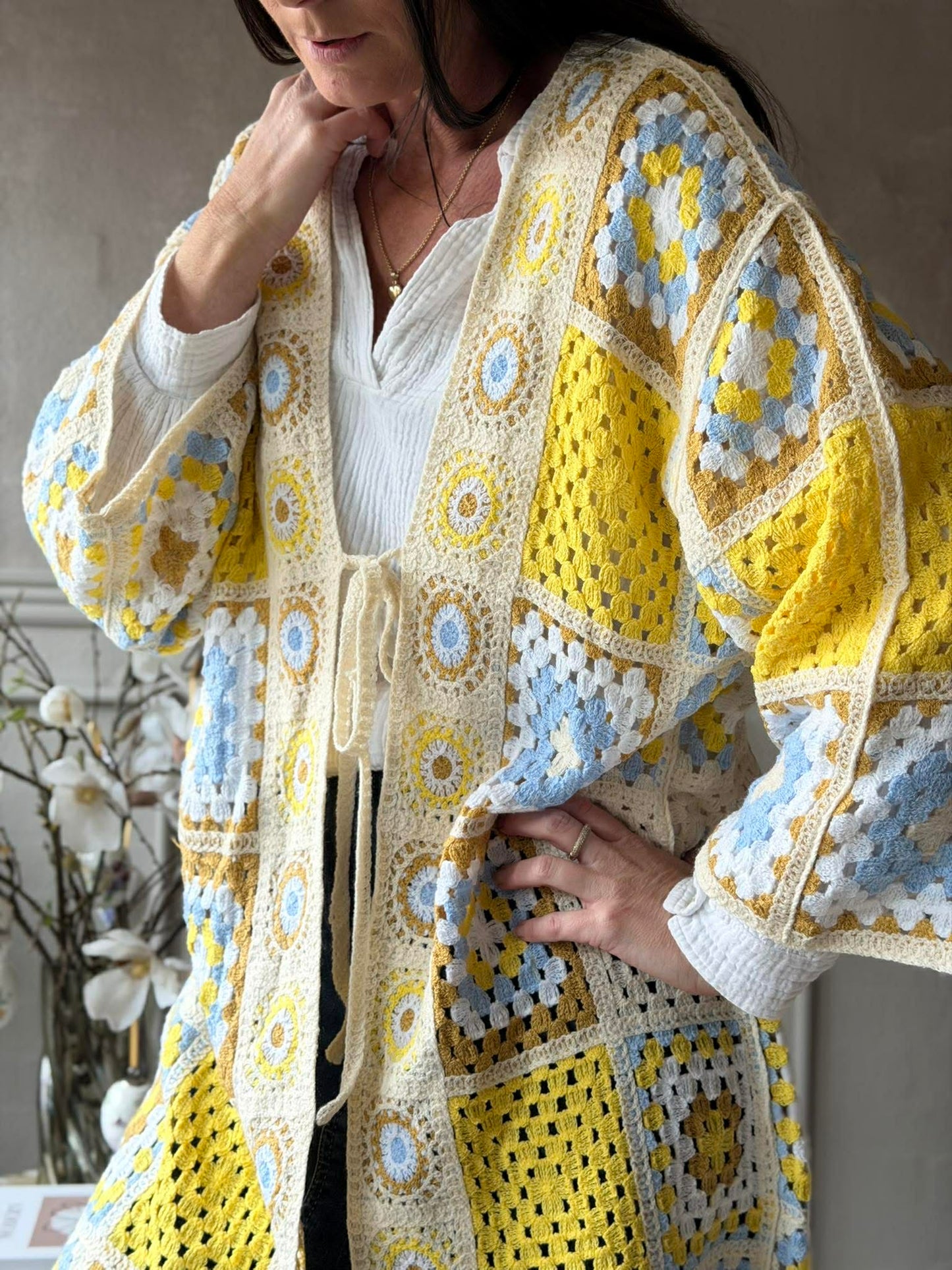 Cardigan Boho - Gul