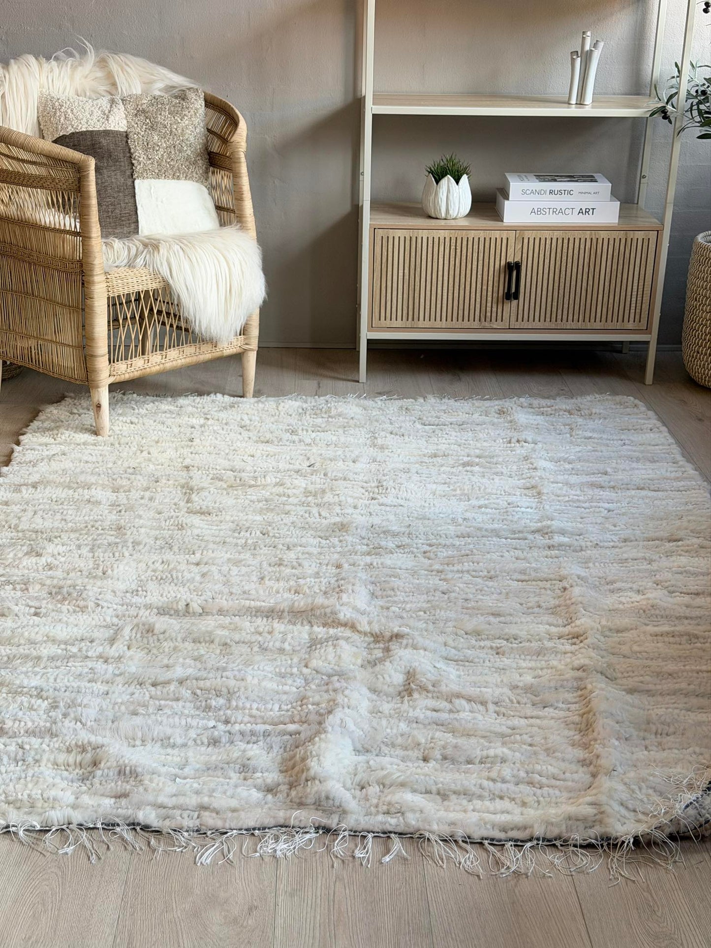 Gulvtæppe lammeskind – Unika