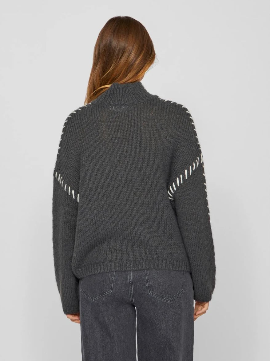 Strik Pullover Grey