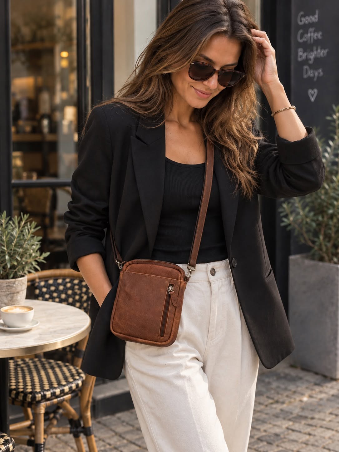 Mobiltaske / Crossover - Brown Daily