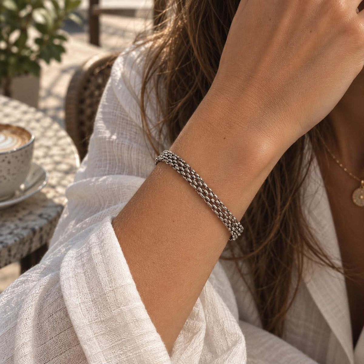 Armbånd Nelly 17cm – Vandfast