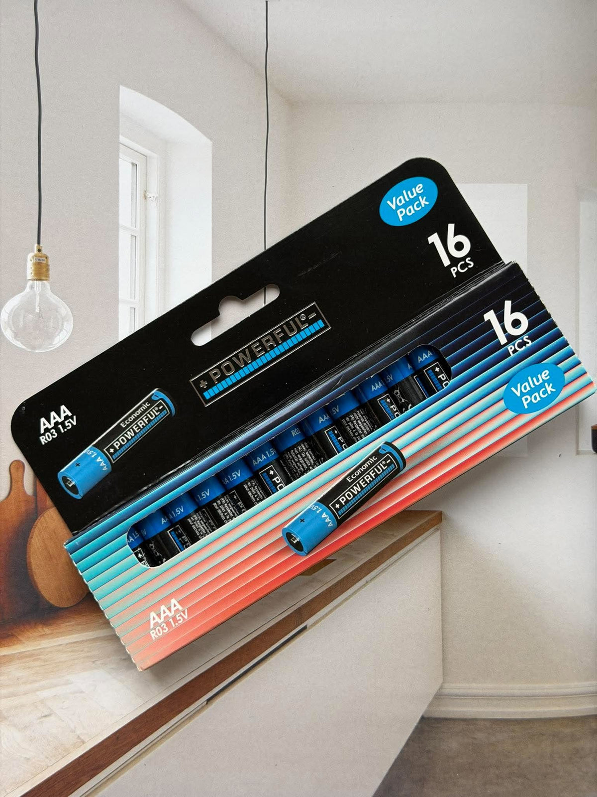 Batterier AAA - 16 stk