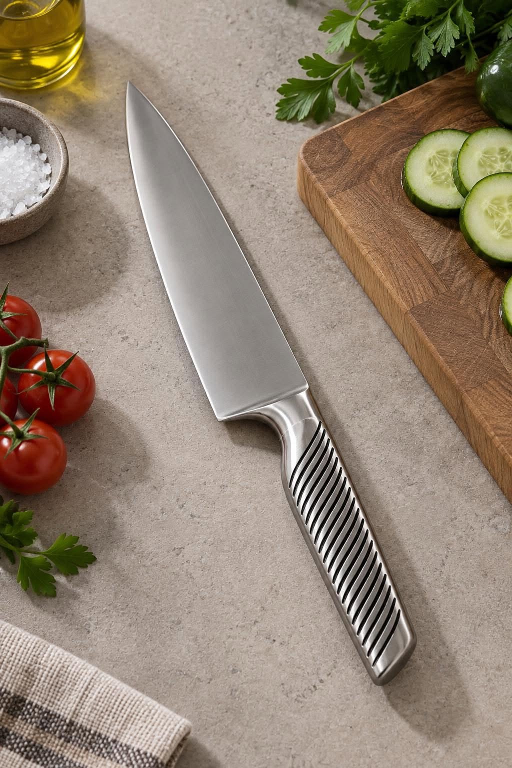 Kokkekniv SAIKA – Rustfrit Stål