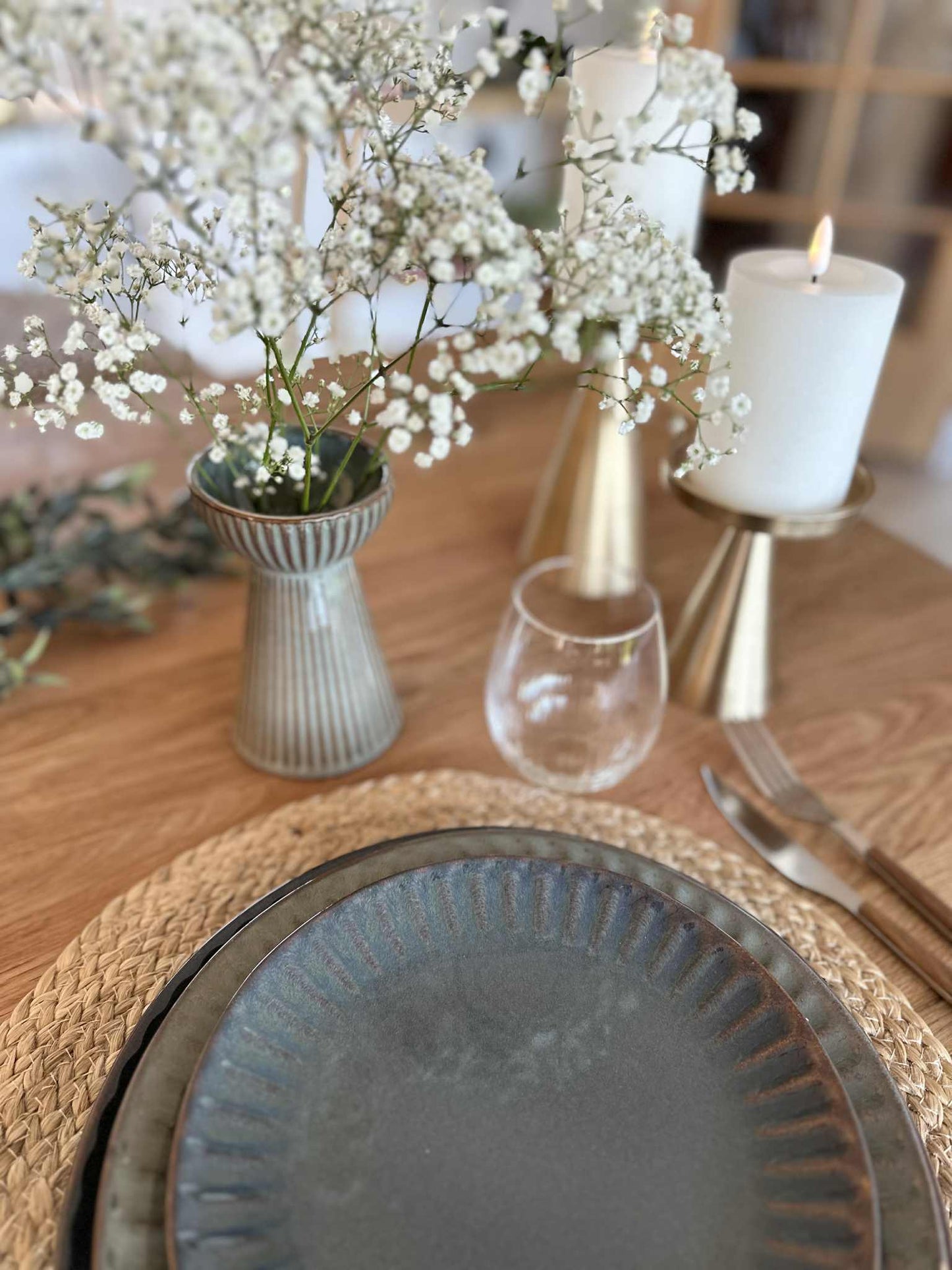 Tallerken VIGA Grå / brun - Flere størrelser