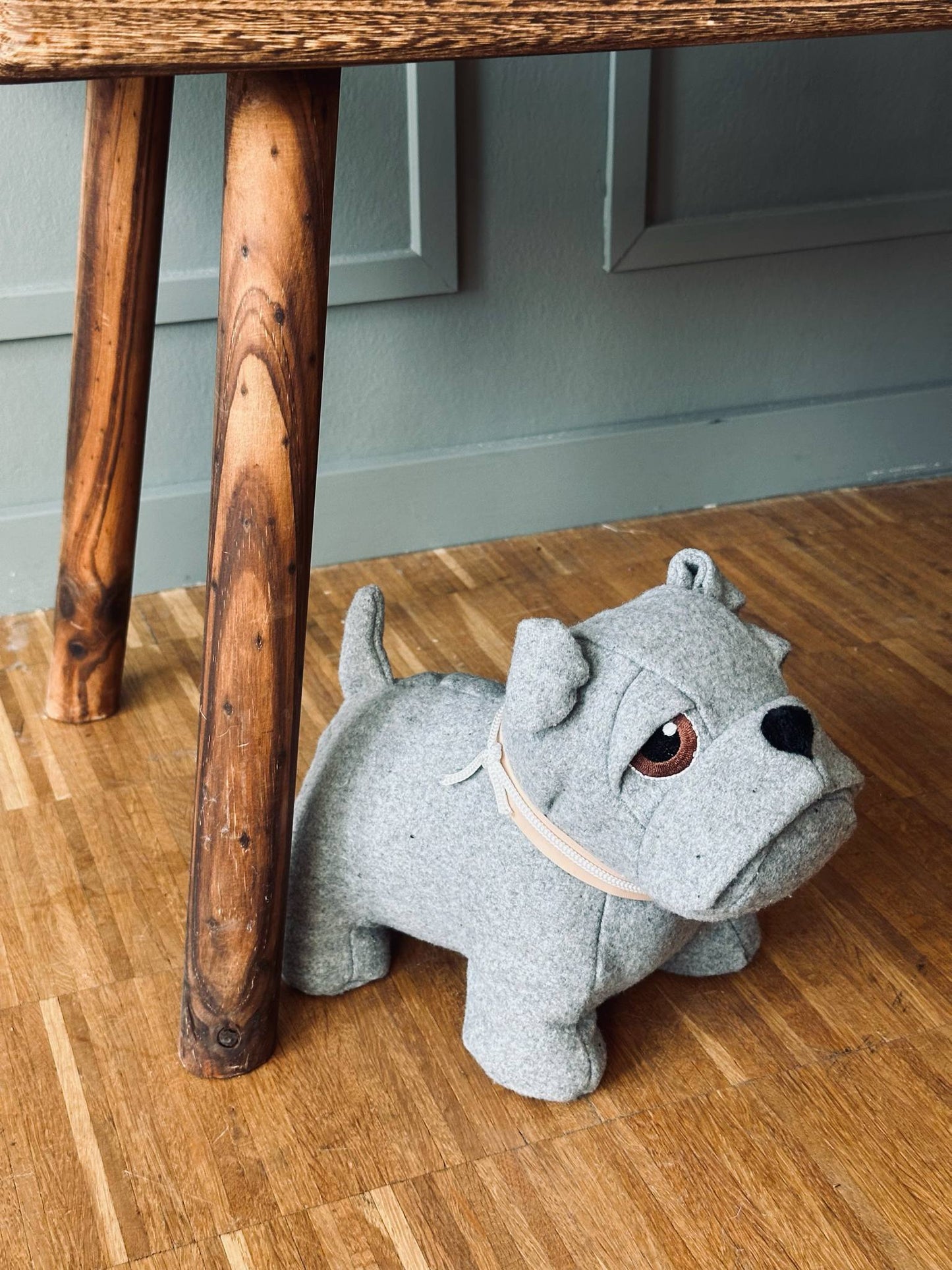 Dørstopper Hund - Grå