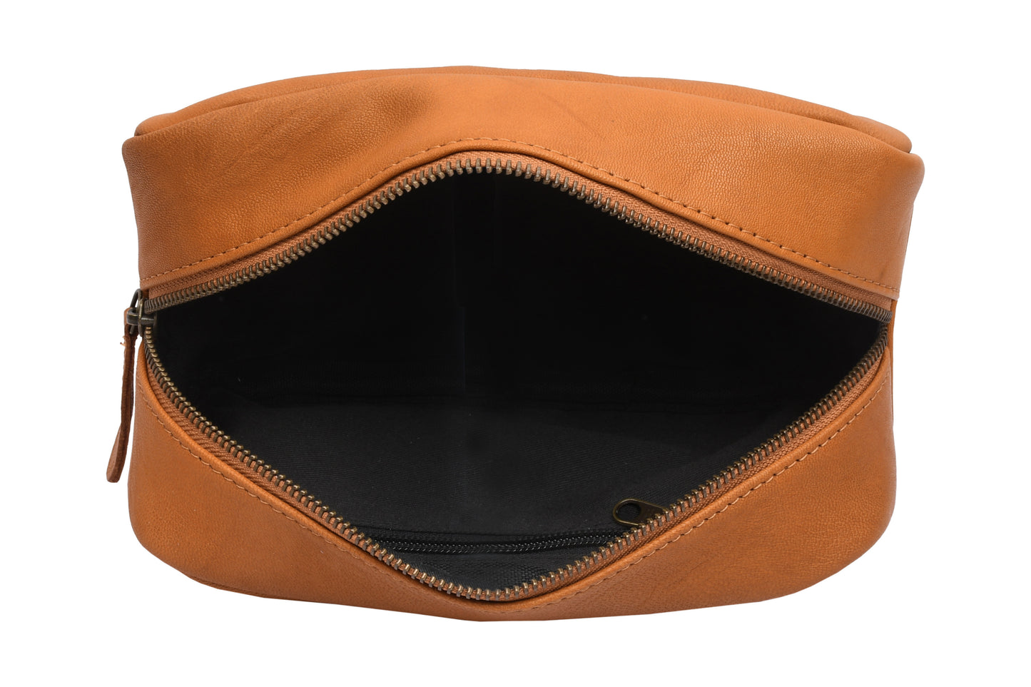 Toilettaske Faust - Cognac