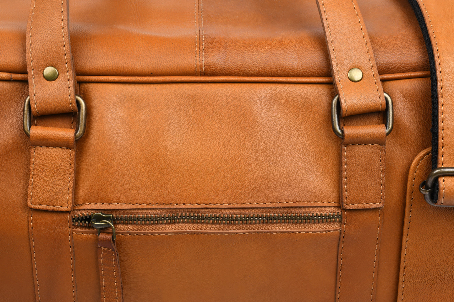 Weekendtaske Faust - Cognac