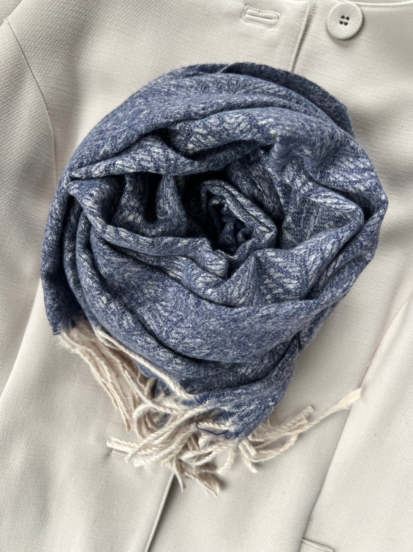 Tørklæde Helena - Denim