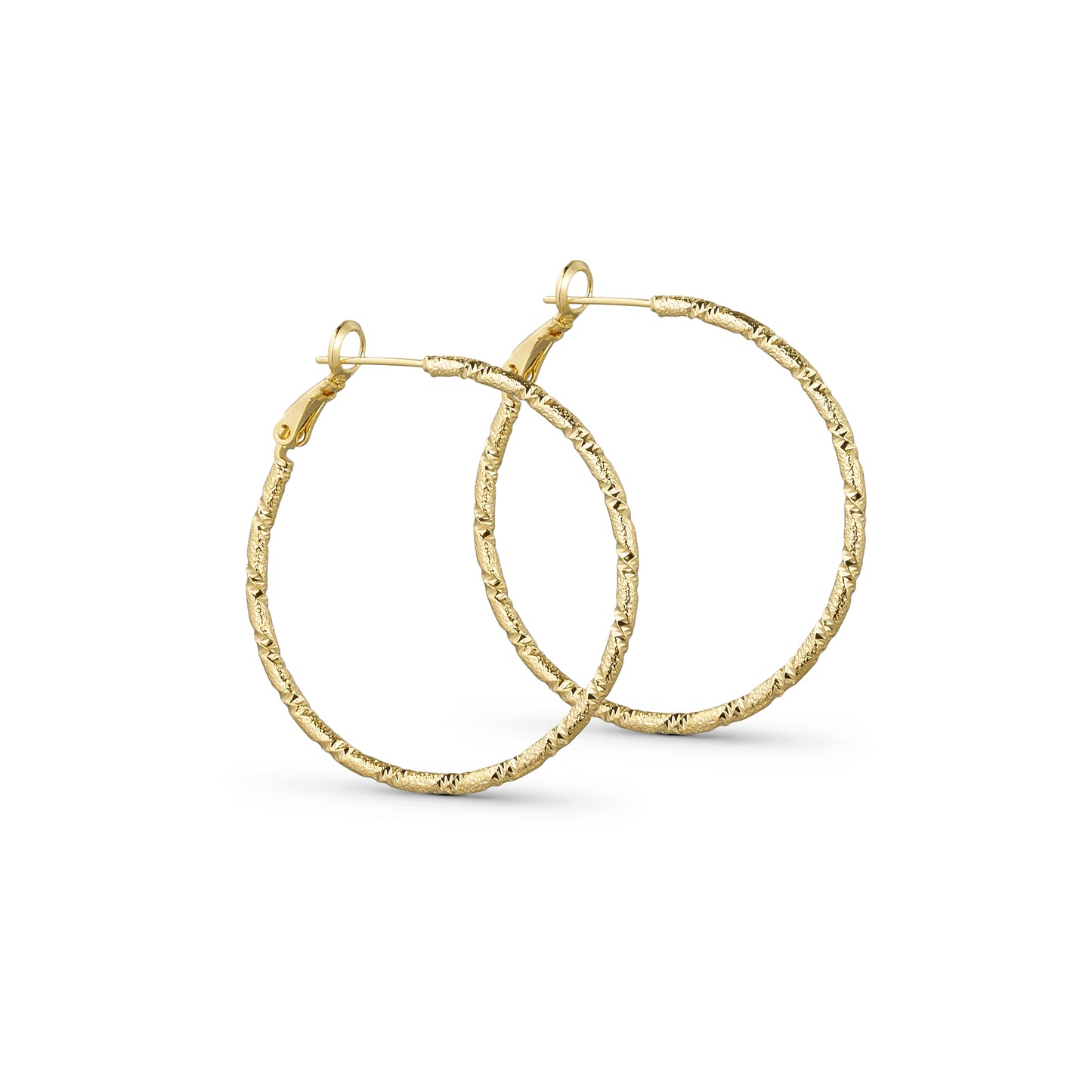Øreringe ISADORA Hoops 18K forgyldt