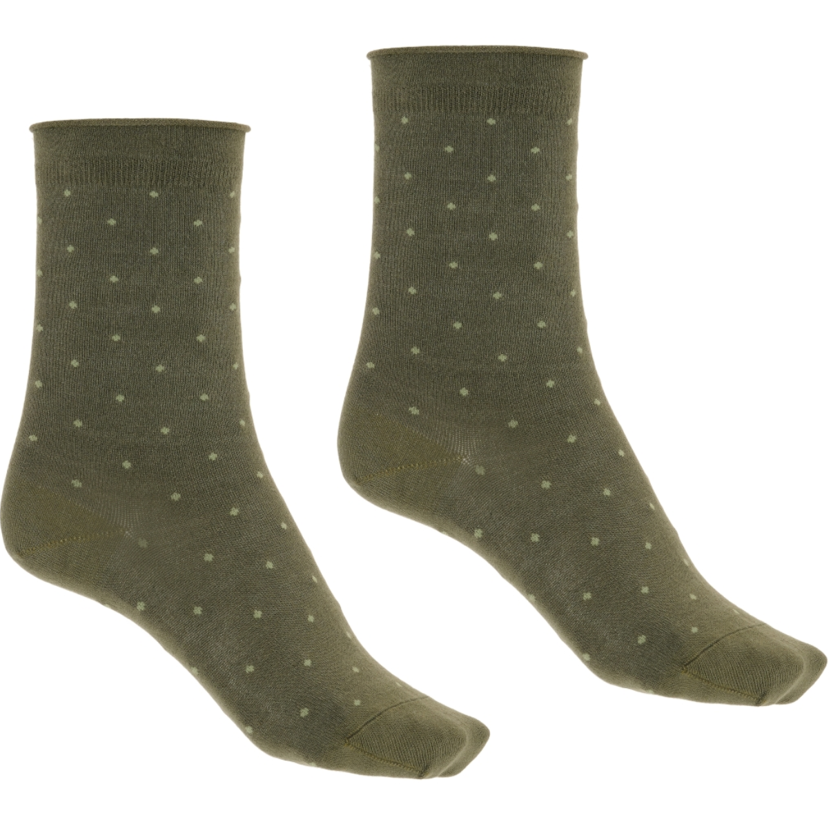 Strømper Bambus - Green Dot