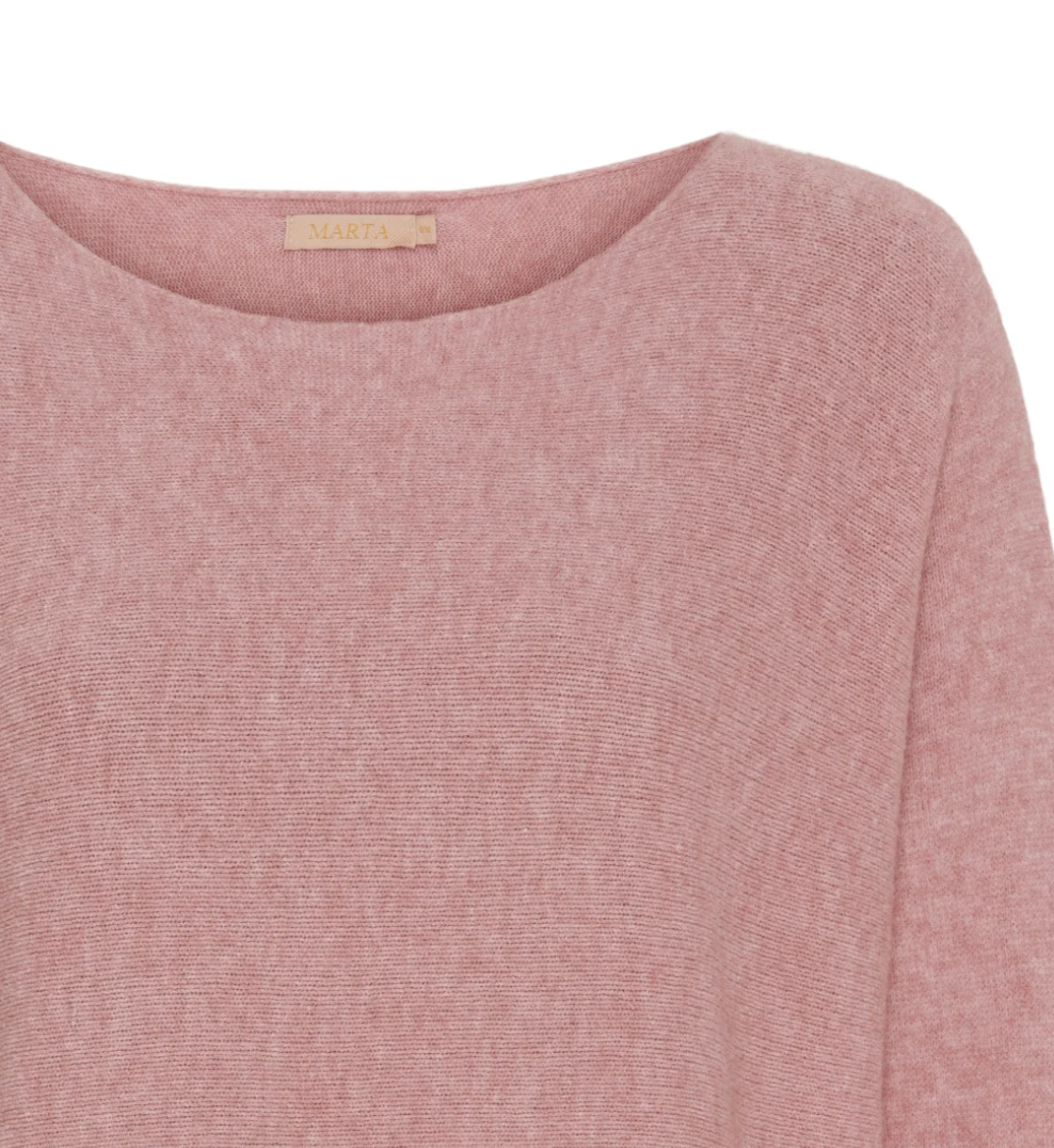 Bluse Dagmar super blød kvalitet – Old Rose
