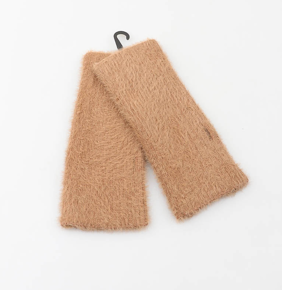 Handsker - Beige plys