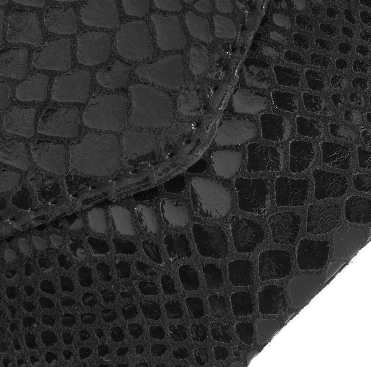 Pung Aura Black Croco