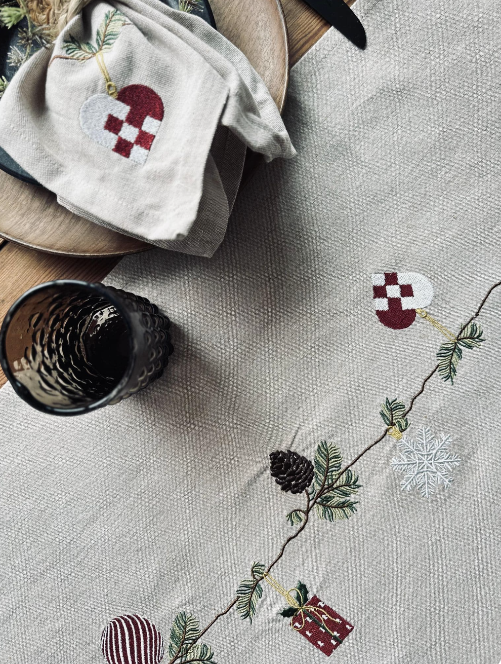 Bordløber Jul Nostalgi 40x240