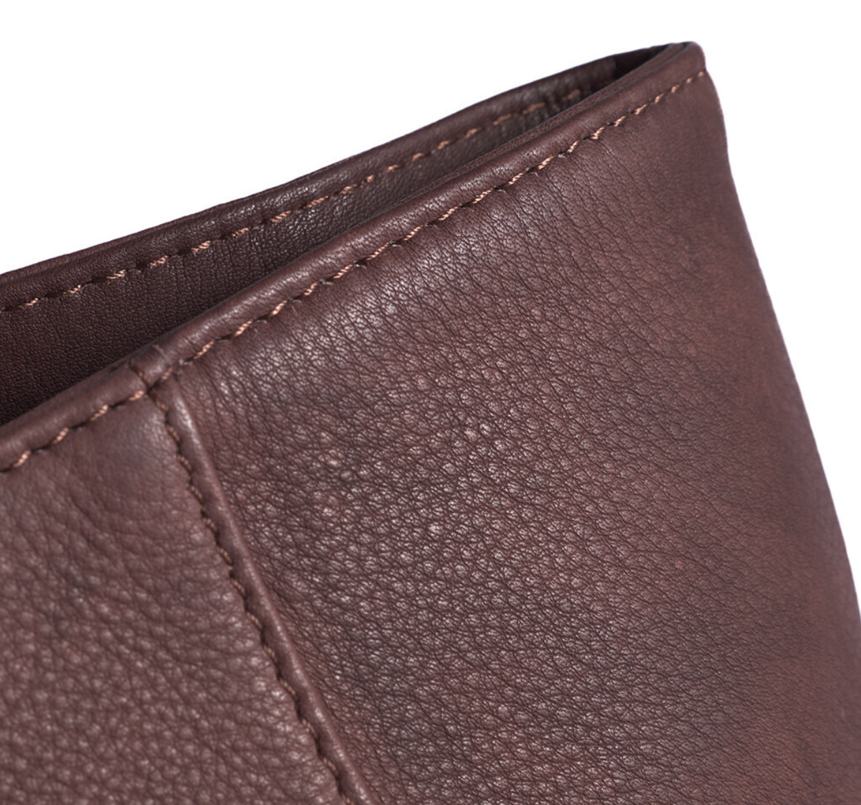 Shopper Aura – Brown leather