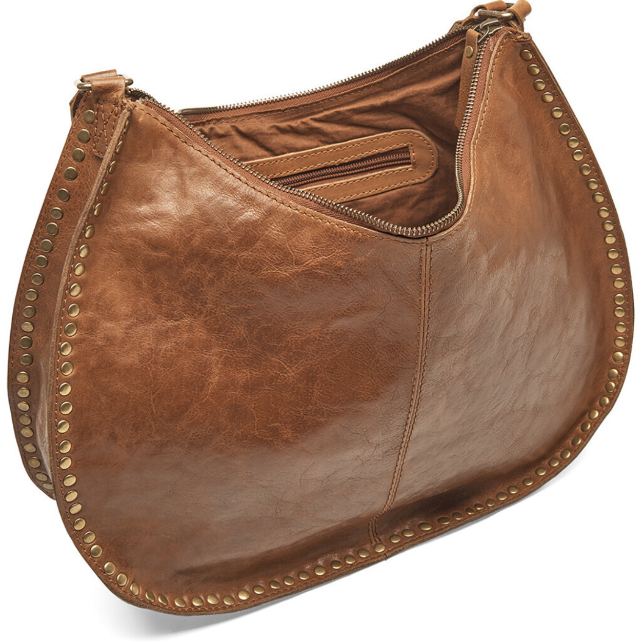 Skuldertaske Celia Cognac