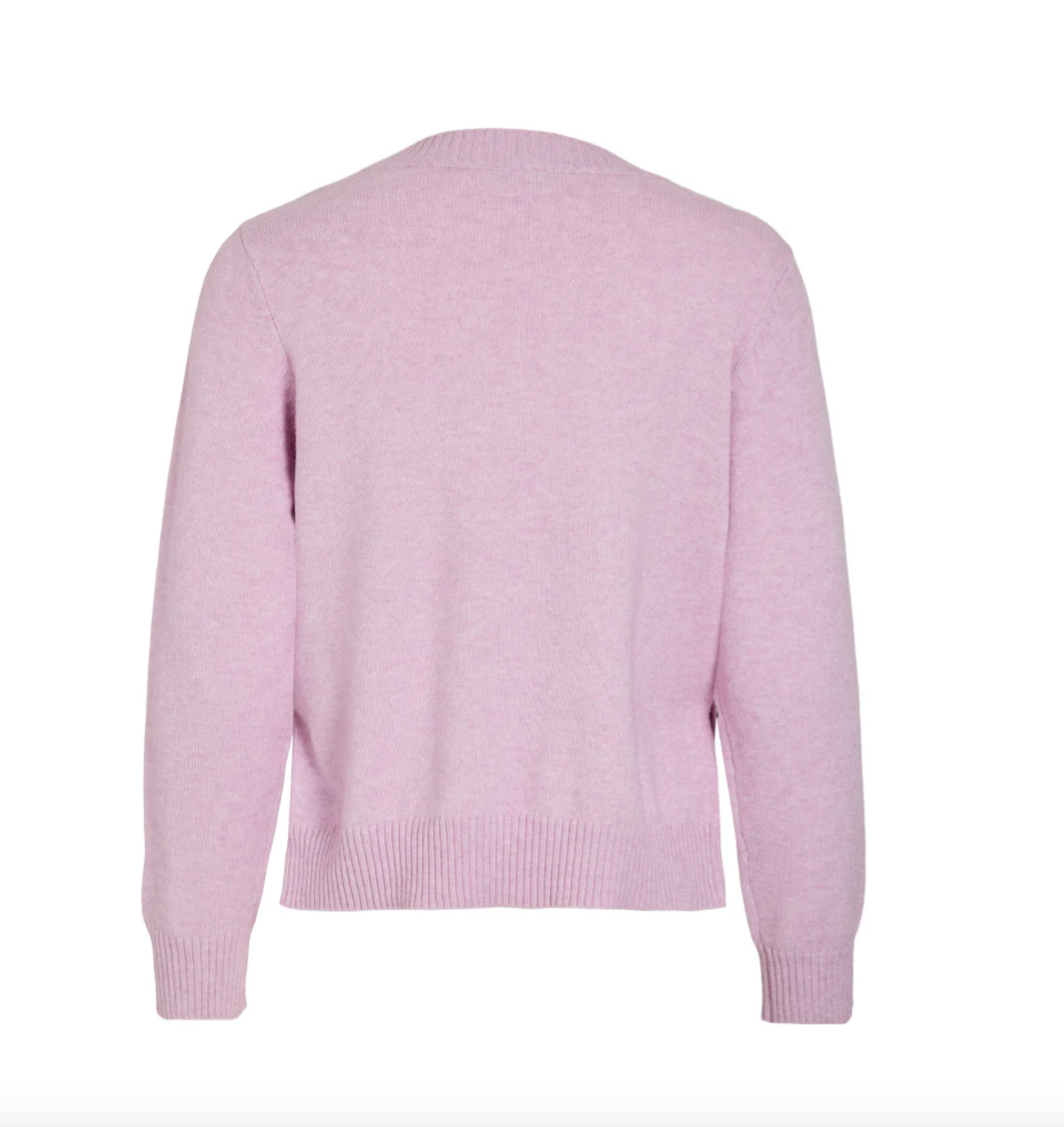 Bluse med smukke knapper - Pastel