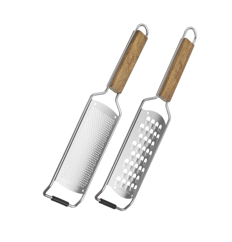 Rivejern med træhåndtag - 2 pak