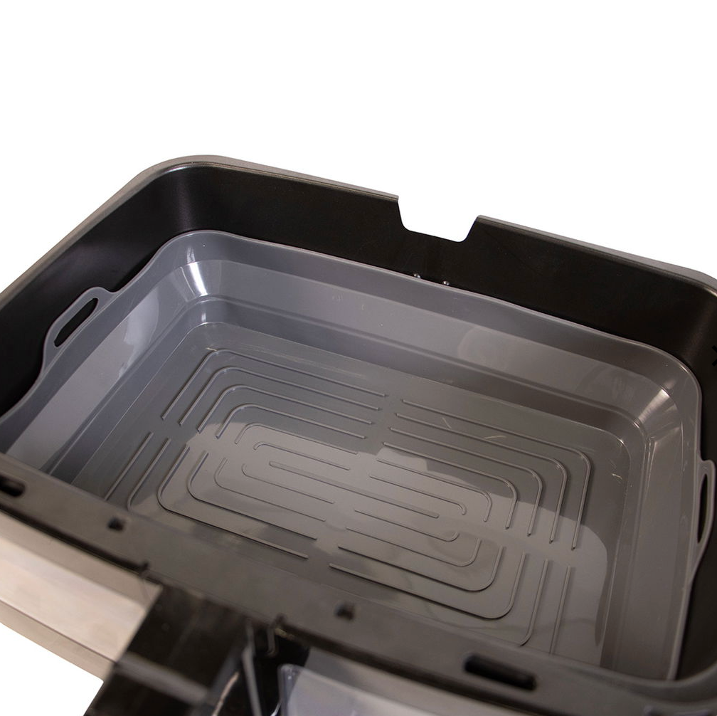 Airfryer silikoneform til dobbelt skuffe