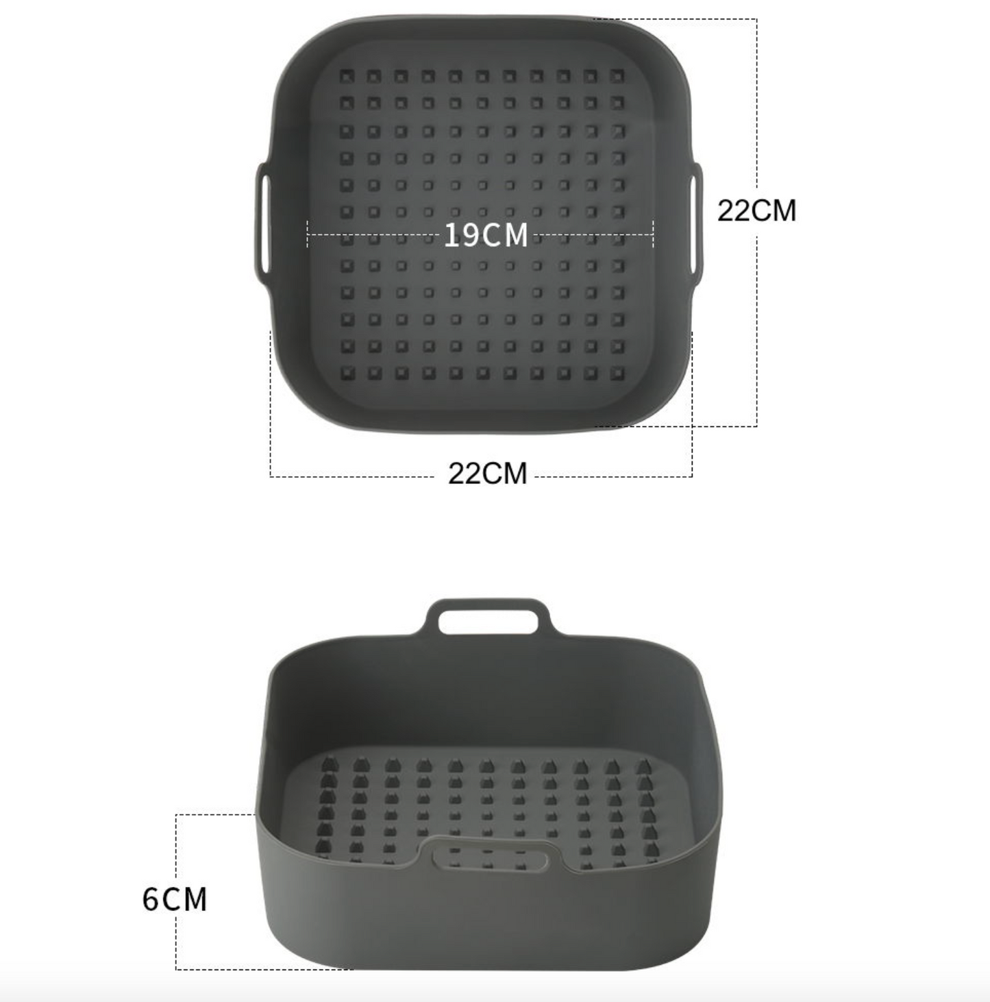 Airfryer silikoneform