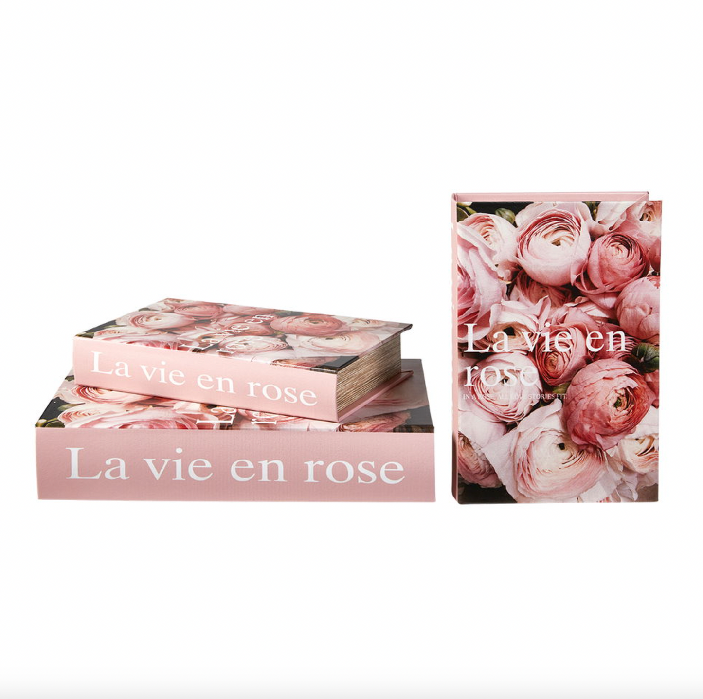 Kasser ROSE til opbevaring - Sæt af 2 stk.