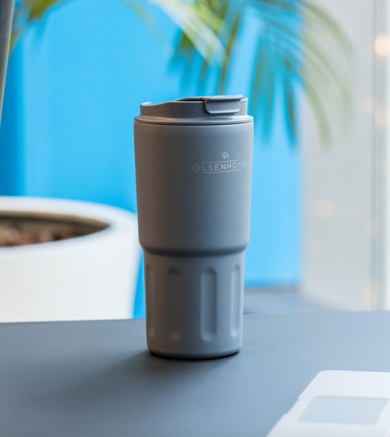 Termokop Grå - 600 ml.