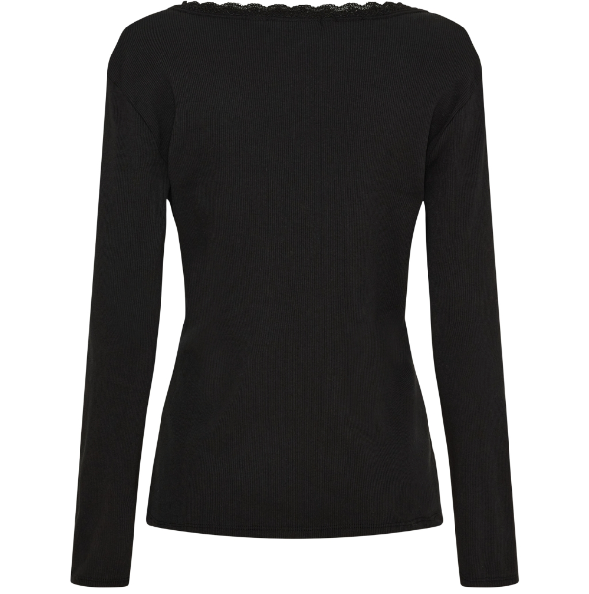 Bluse Masha m. Knapper - Black