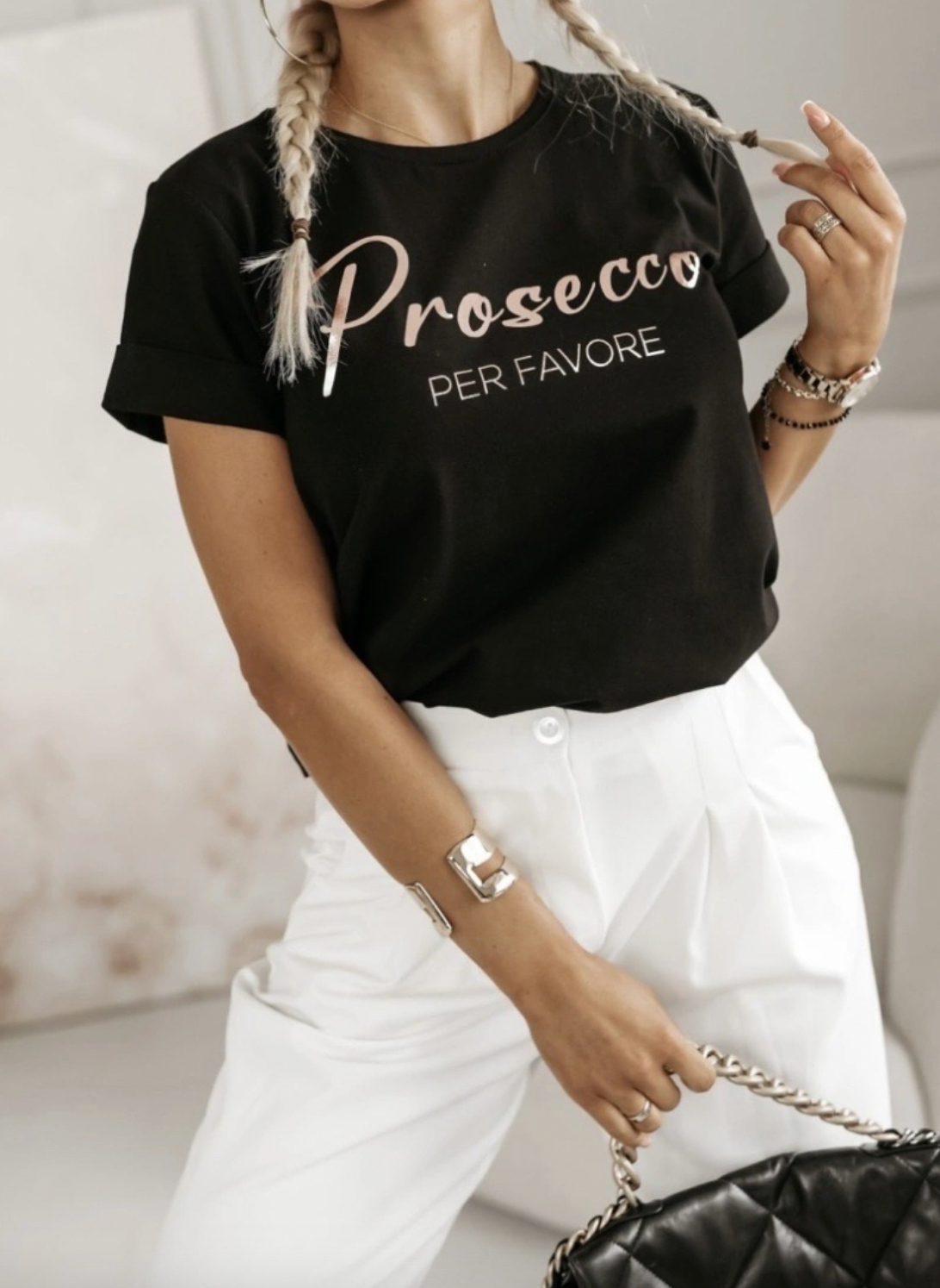 T-shirt Emma - Black