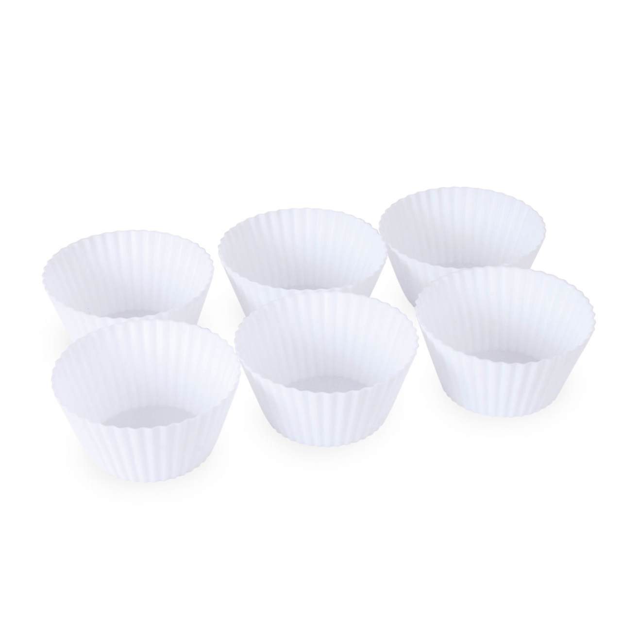 Muffinforme i silikone - 6 stk.