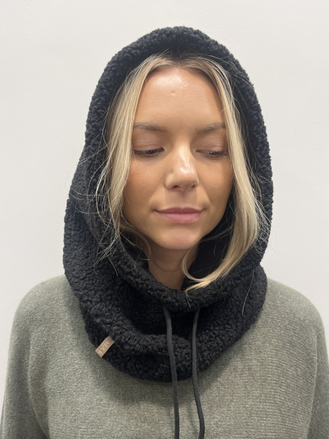 Scarf Teddy black