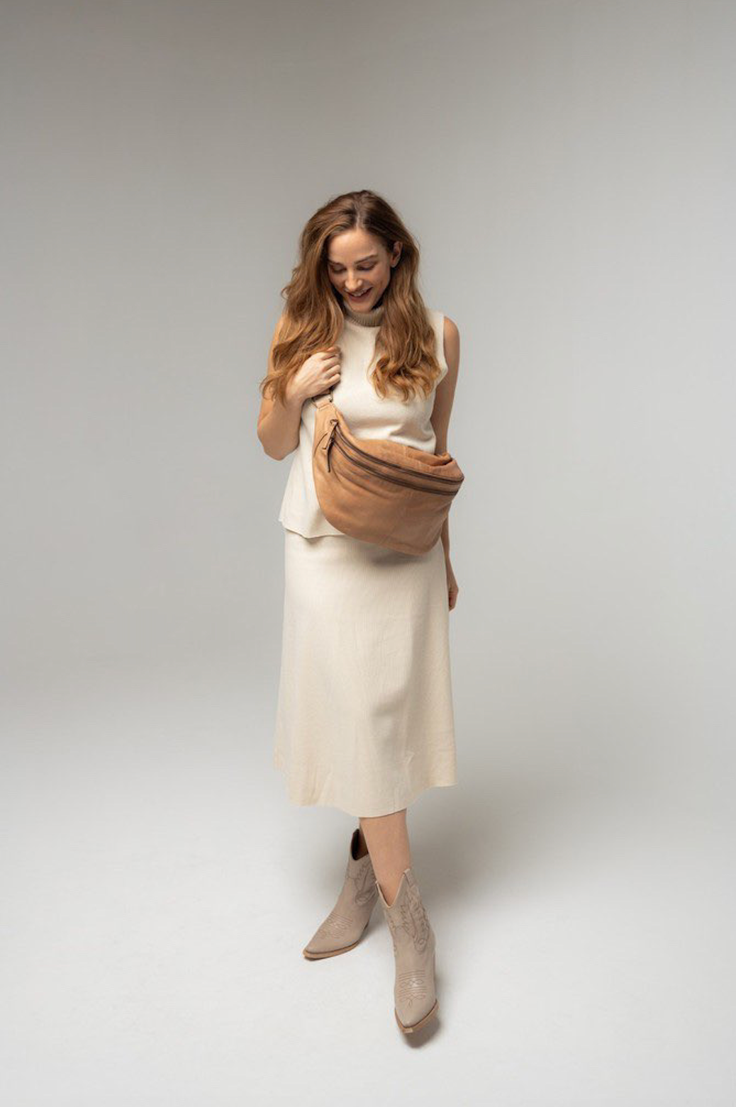 Bumbag Jina Big Taupe