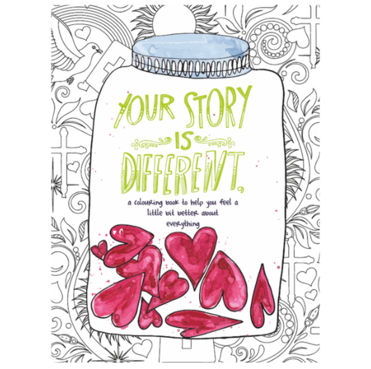 Malebog for voksne - Your Story Is Different