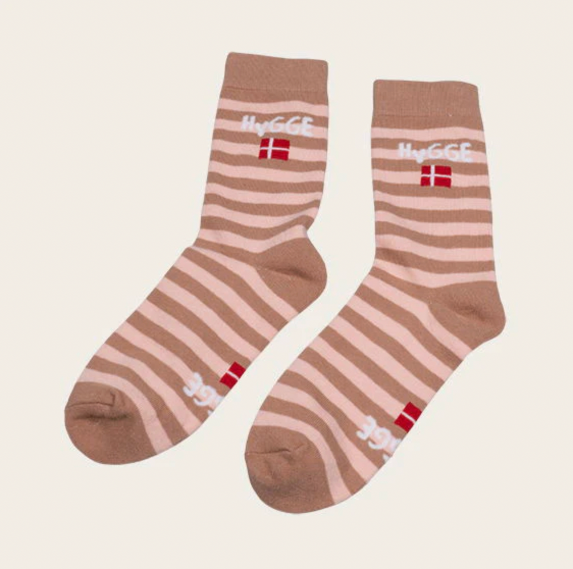 Strømper - Hygge Strib Str 37-41