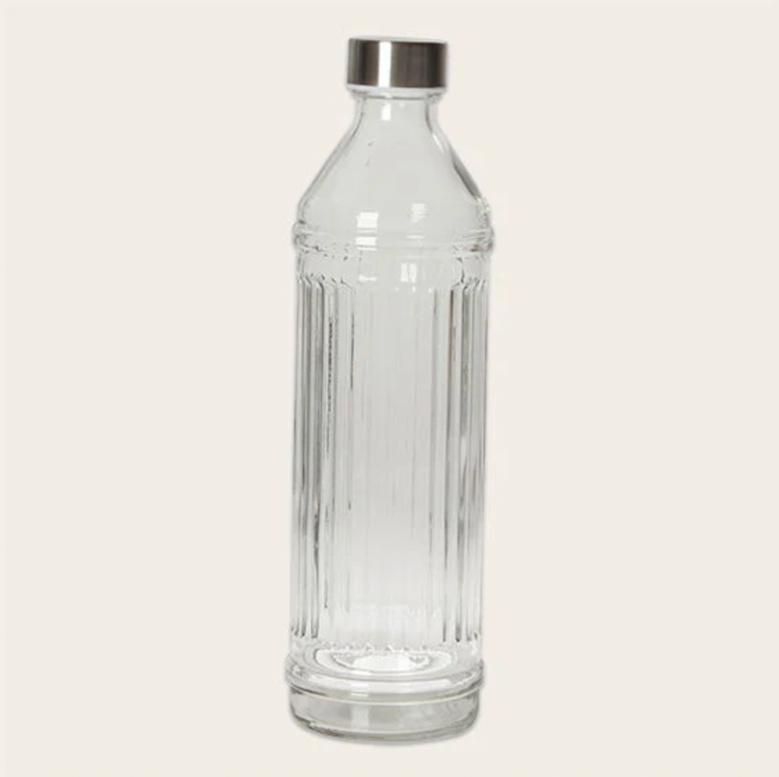 Vandflaske med metallåg - 1000ml.