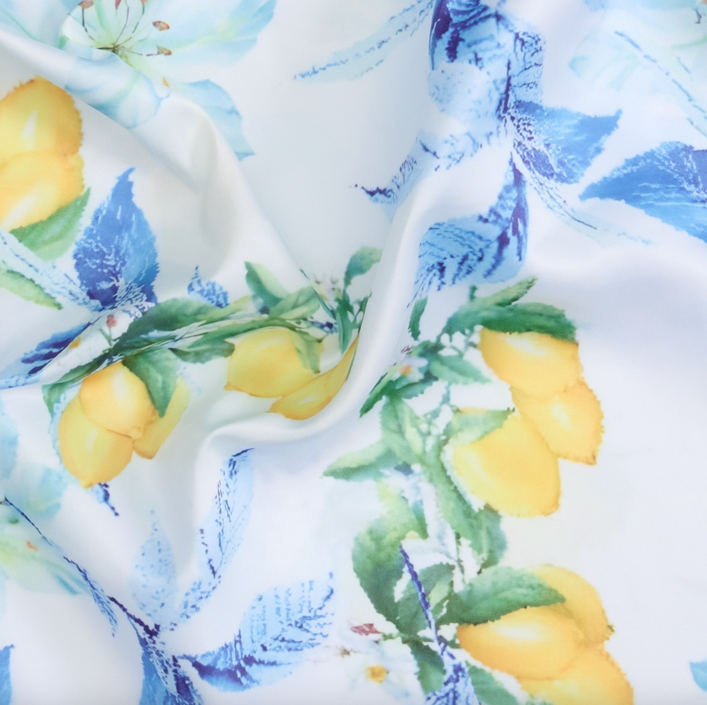 Tørklæde blue / yellow