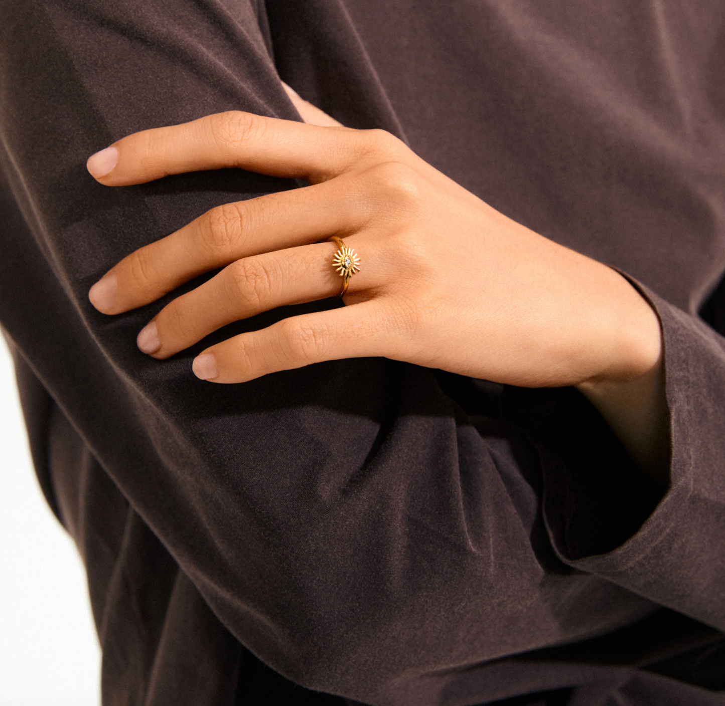 Ring Lulu forgyldt