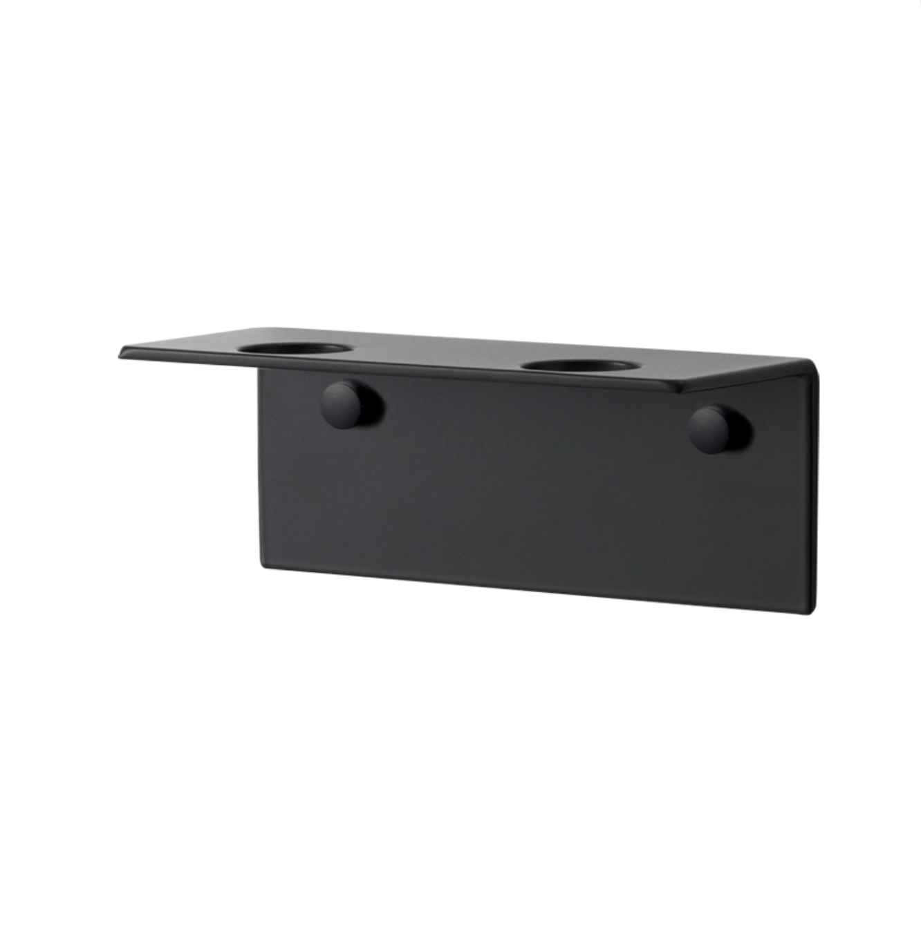 Dobbelt ophæng til dispenser - Black