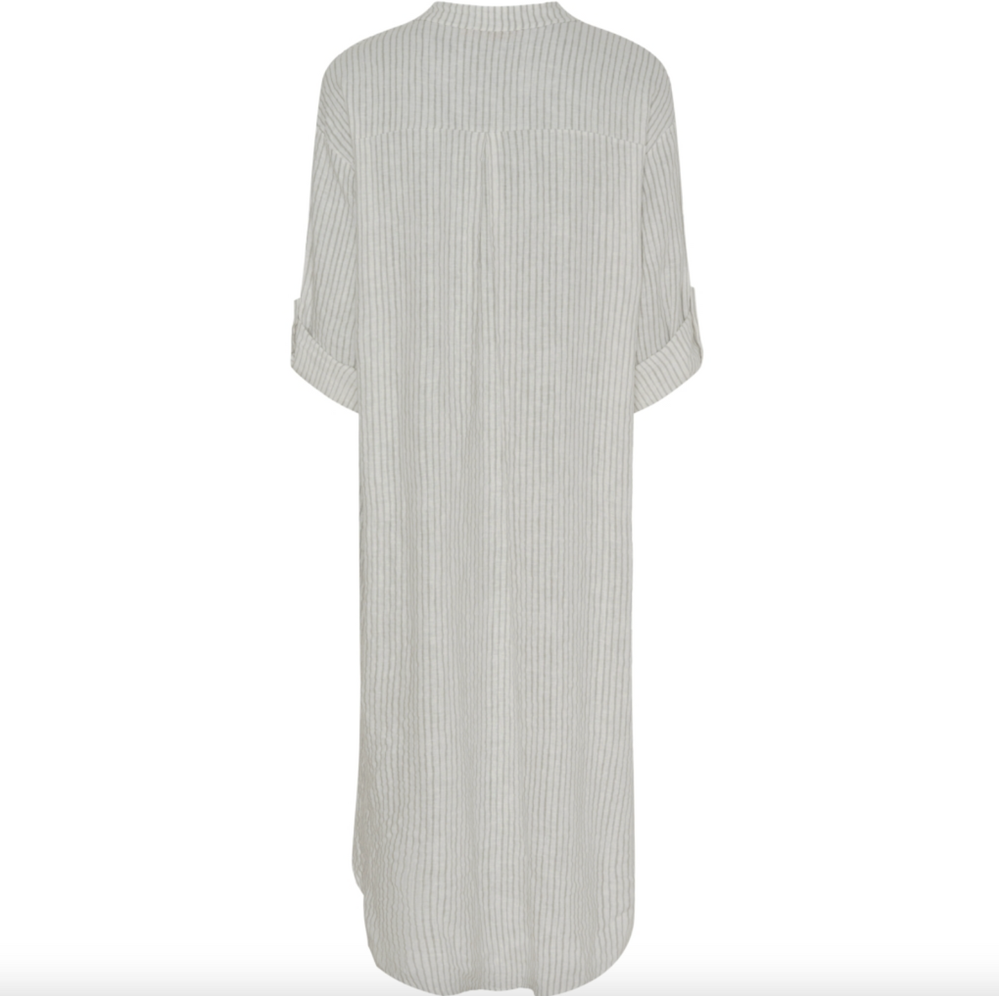 Kjole Hør – Grey Stripe