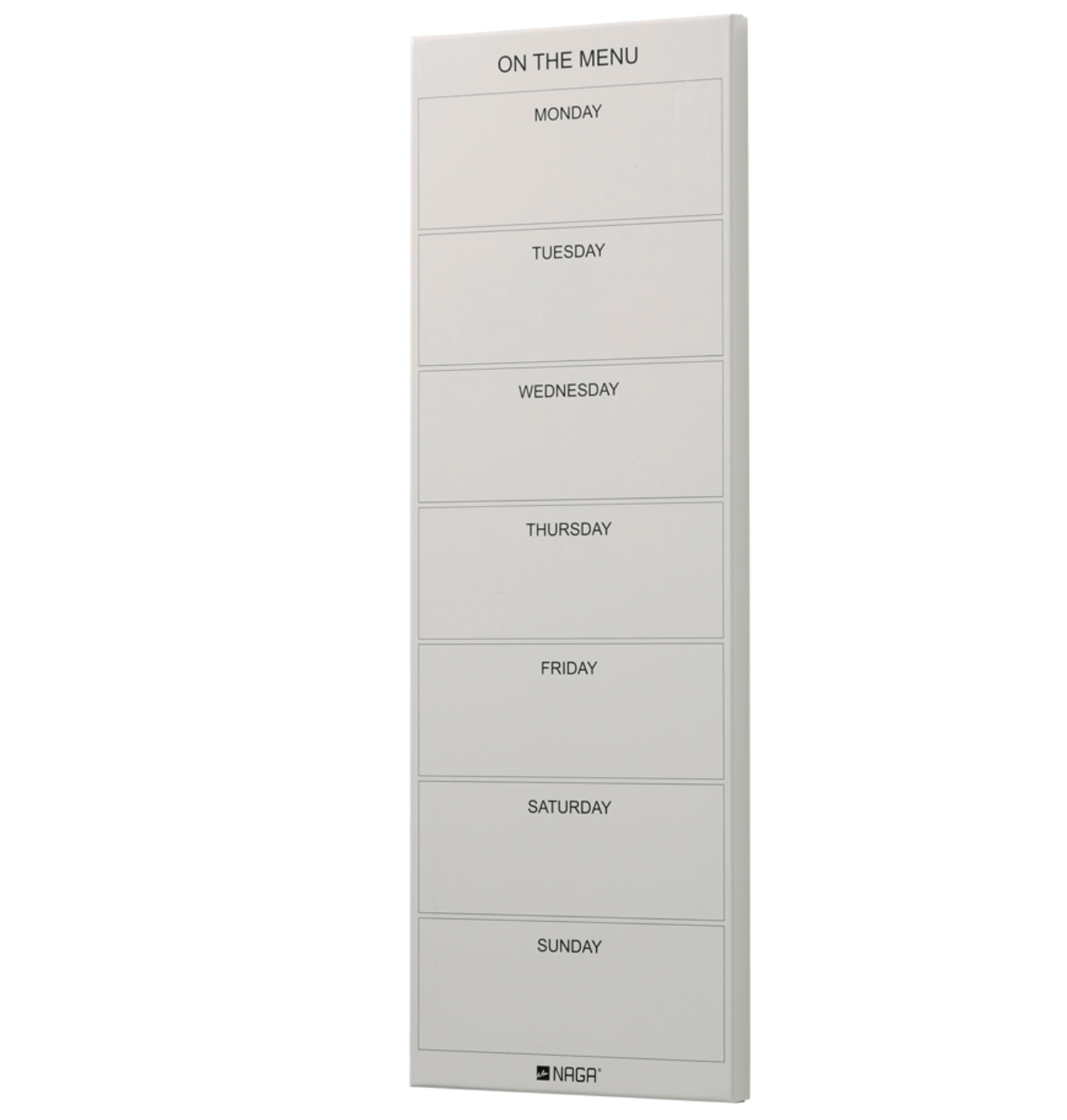 Tavle magnetisk beige - Madplan
