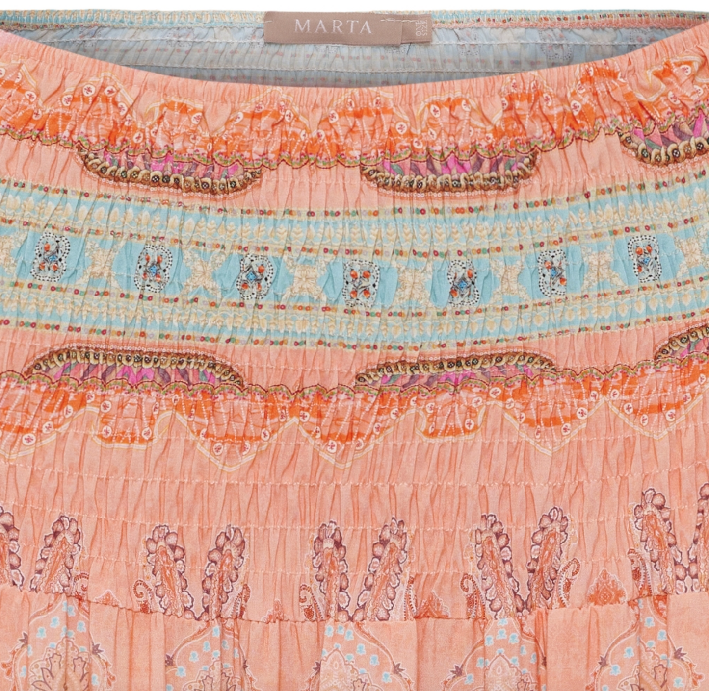 Nederdel boheme melone