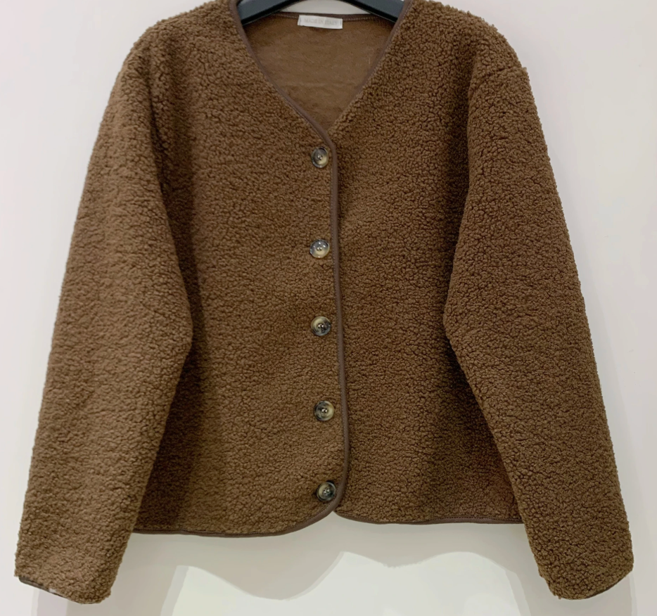 Jakke Fleece brown