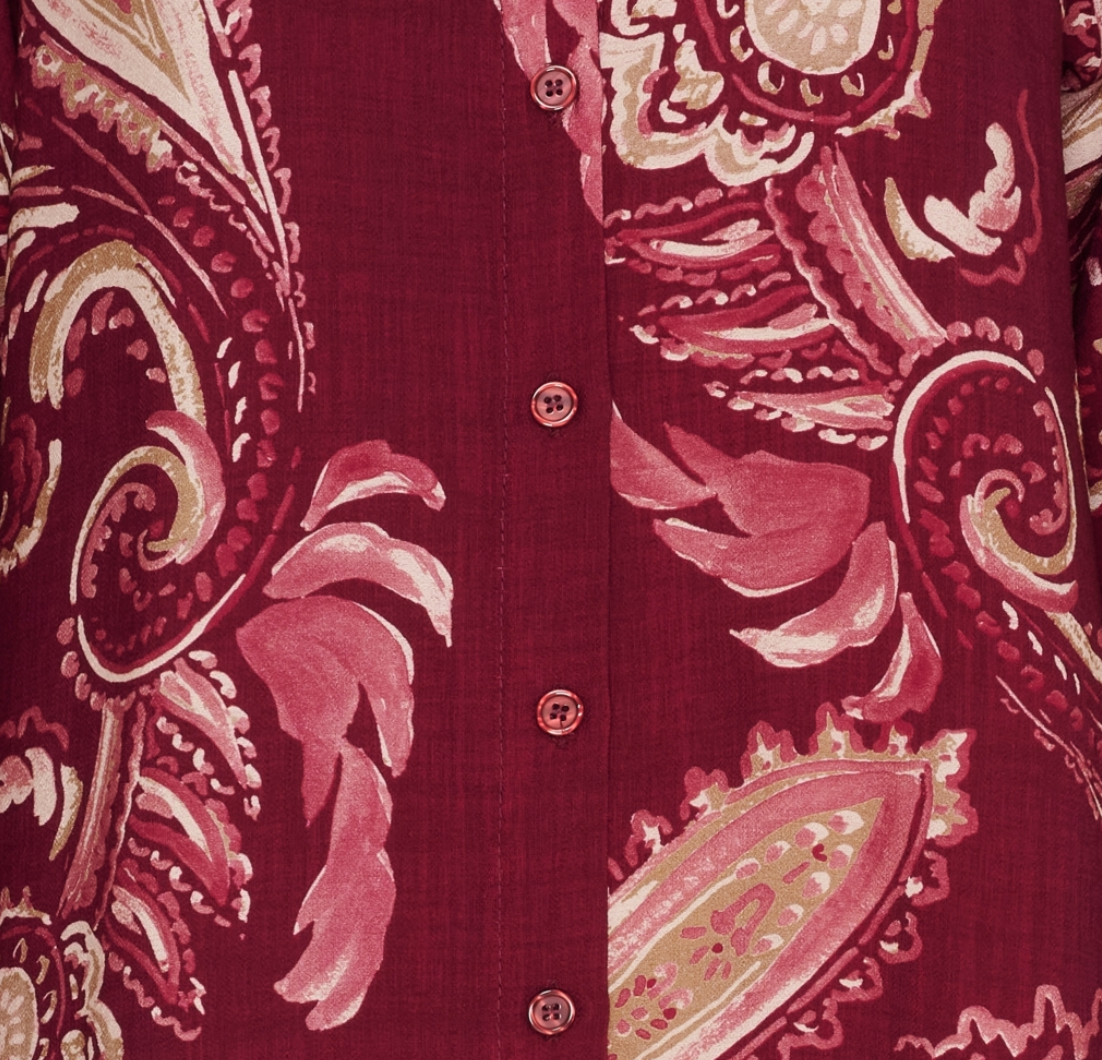 Kjole Moss Bordeaux