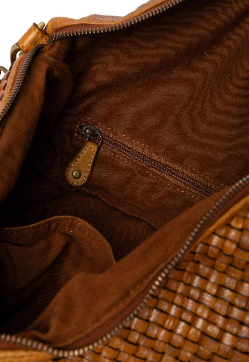 Bumbag JOMA flet og nitter - Cognac