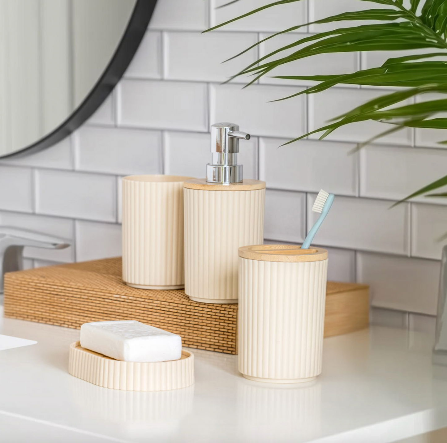 Badeværelsessæt: 6 dele